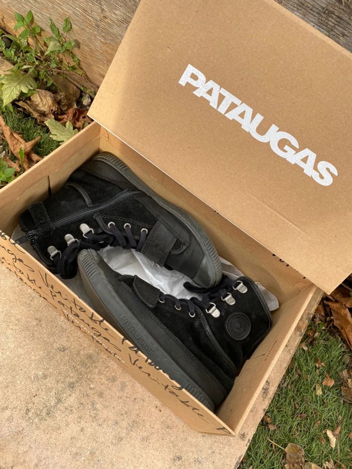 Chaussures montantes noires Baldo Pataugas 31 - photo numéro 2