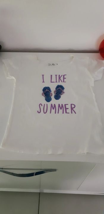 T-shirt manches courtes fille 8 ans