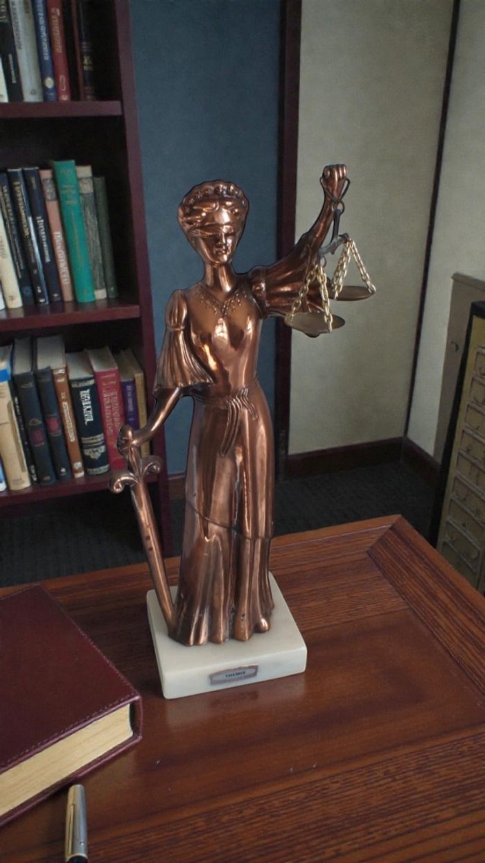 Statue Thémis - Déesse de la Justice - 39 CM