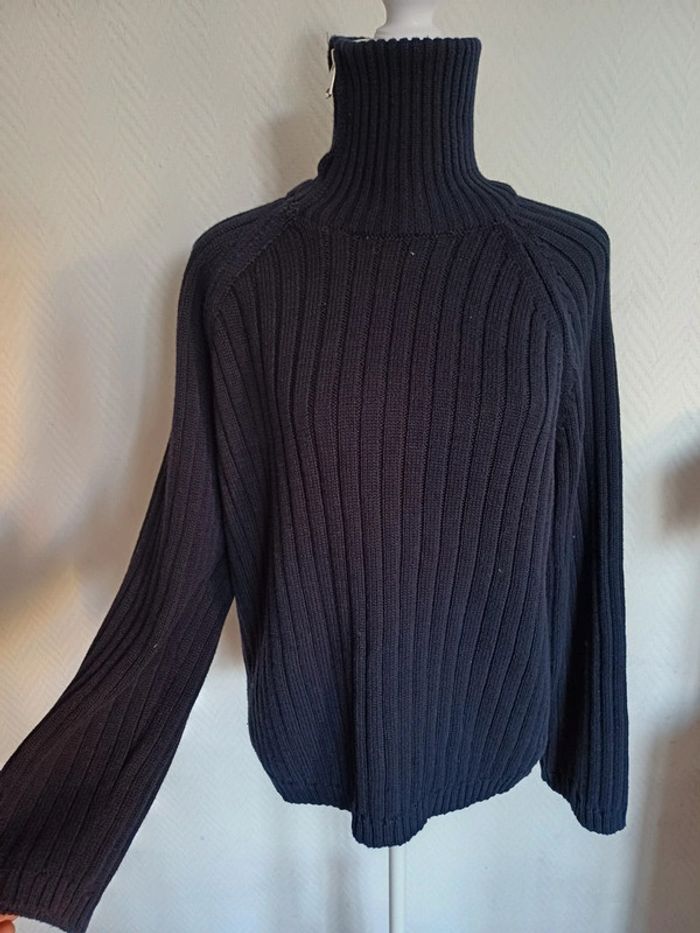 Gros pull col roulé Zara