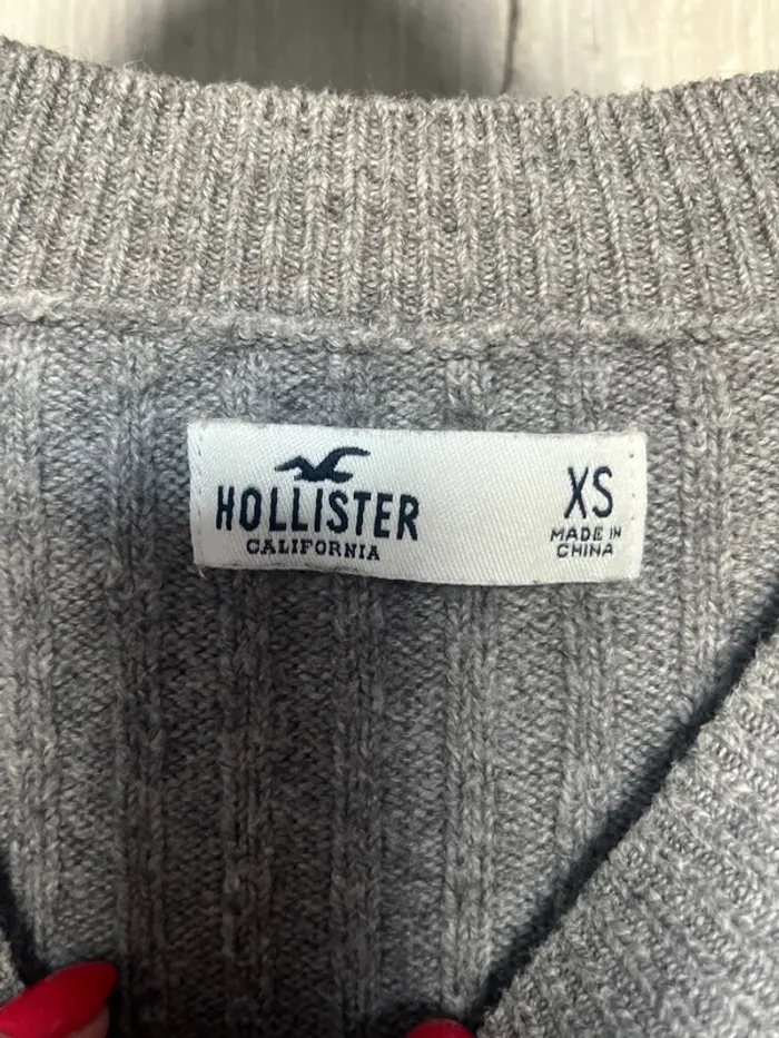 Robe pull gris - photo numéro 3