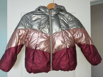 Doudou fille doré  rose et bordeaux