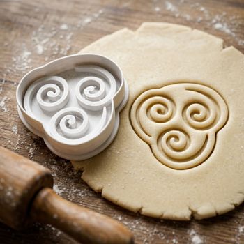 Emporte-pièces Symboles 4 Éléments Inspiré Avatar - Découpoir Biscuits