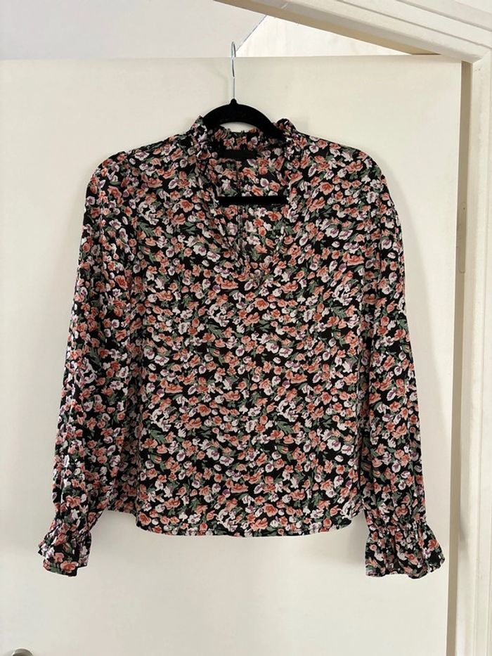 Blouse fleurie