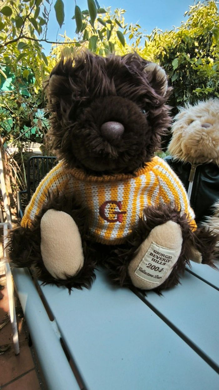 Lot de superbes peluche nounours giorgio beverly - photo numéro 4