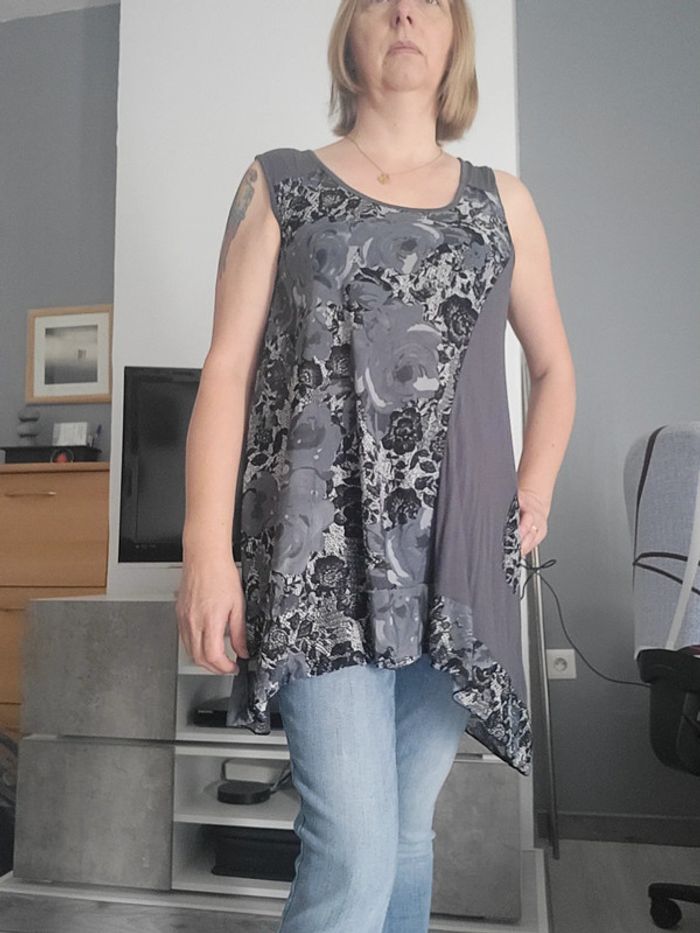 🟣 Tunique Grise en 42🟣 - photo numéro 7