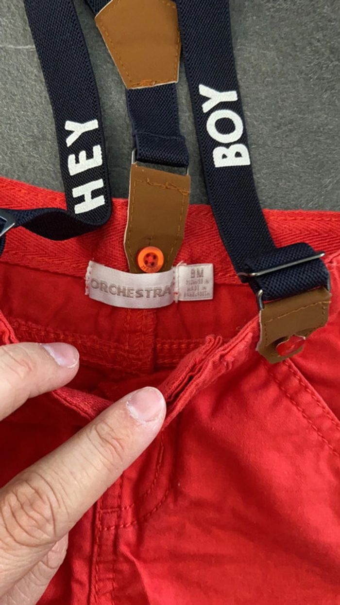 Lot 2 pantalons 9 mois - photo numéro 6