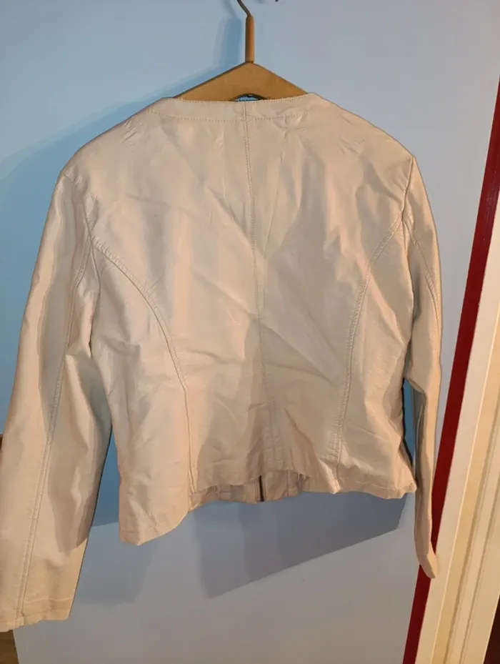 Sublime veste simili cuir Jacqueline Riu taille 44 - photo numéro 8