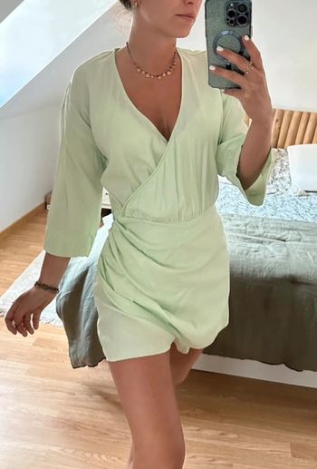 Combi-short Zara vert menthe 🥒