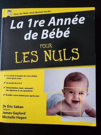 Livre la première année de bébé pour les nuls