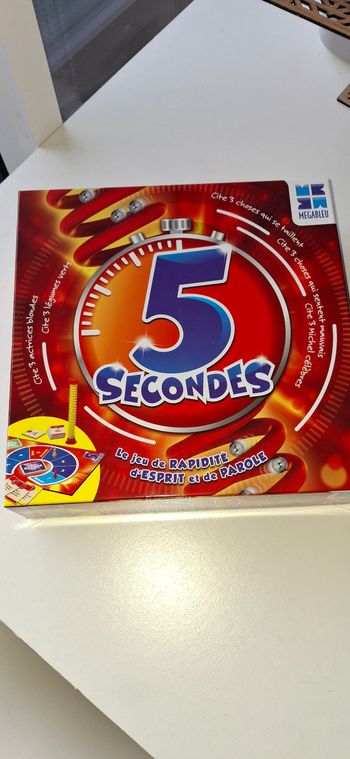 Jeu de société 5 secondes