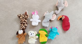 Lot de marionnettes à doigts