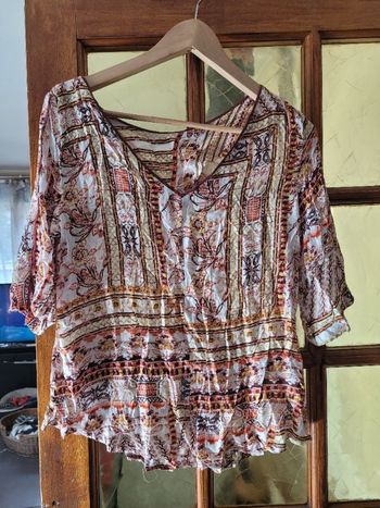 Blouse aisselle a aisselle 46 cm