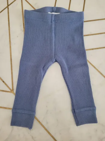 Legging bleu Zara 6 9 mois