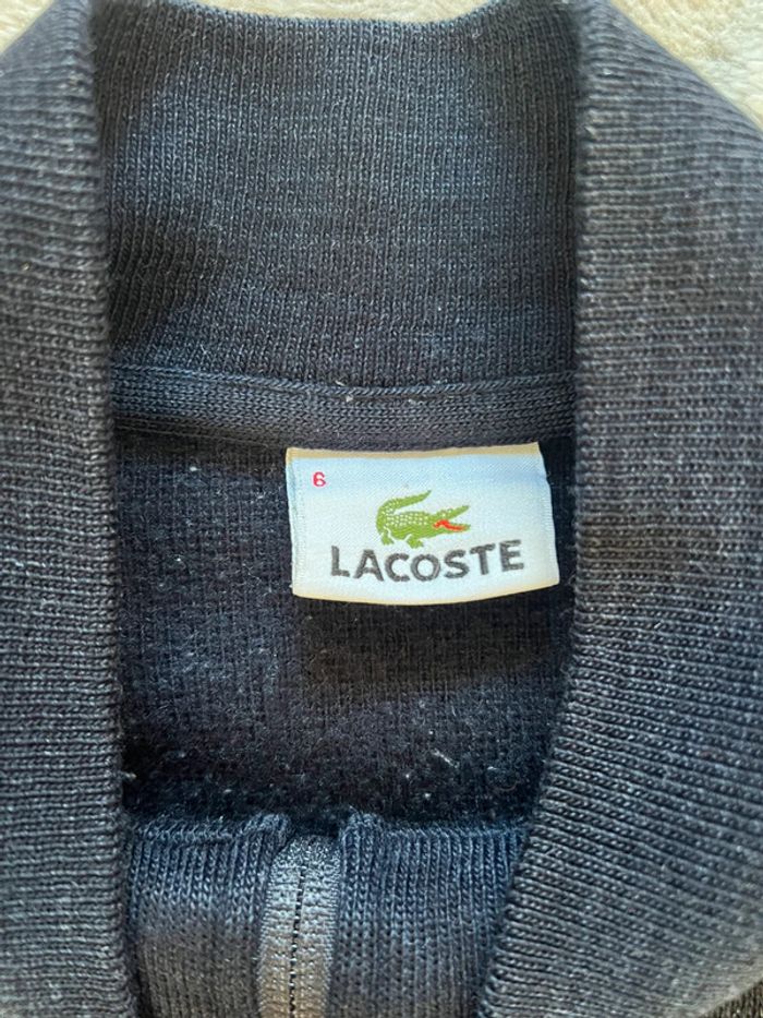 Gilet zippé Lacoste - photo numéro 4