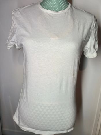 T-shirt T M blanc
