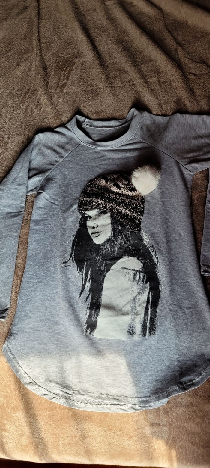 Robe pull manches longues