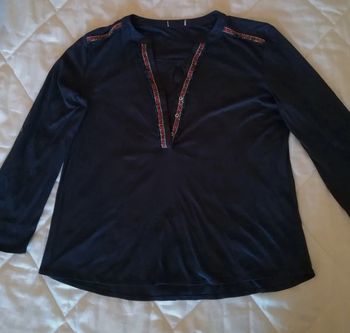 Blouse en suédine neuve
