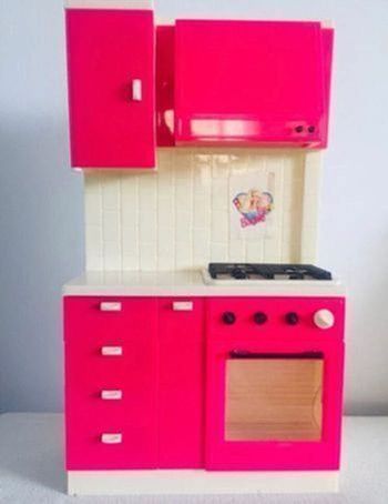 Jouet cuisine barbie four lumineux vintage