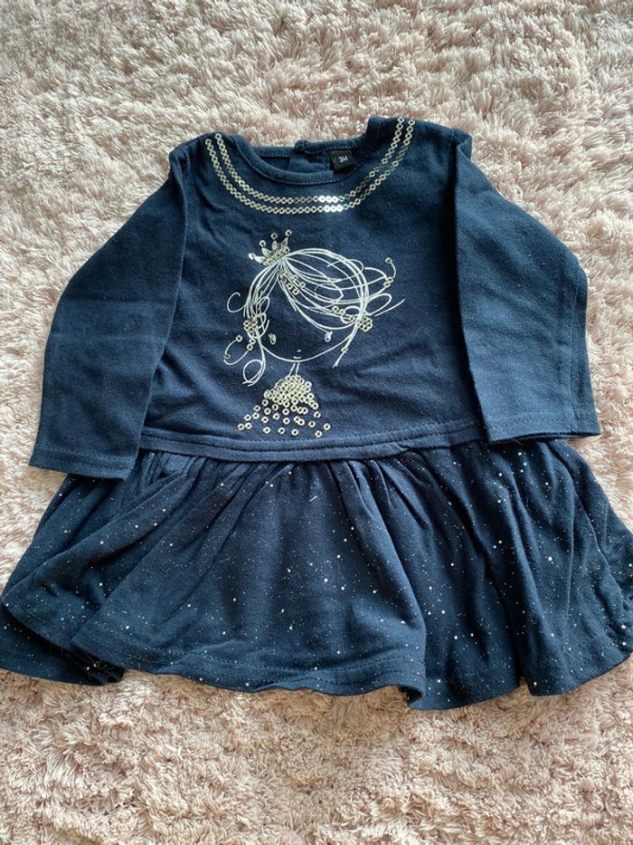 Robe manches longues 3 mois