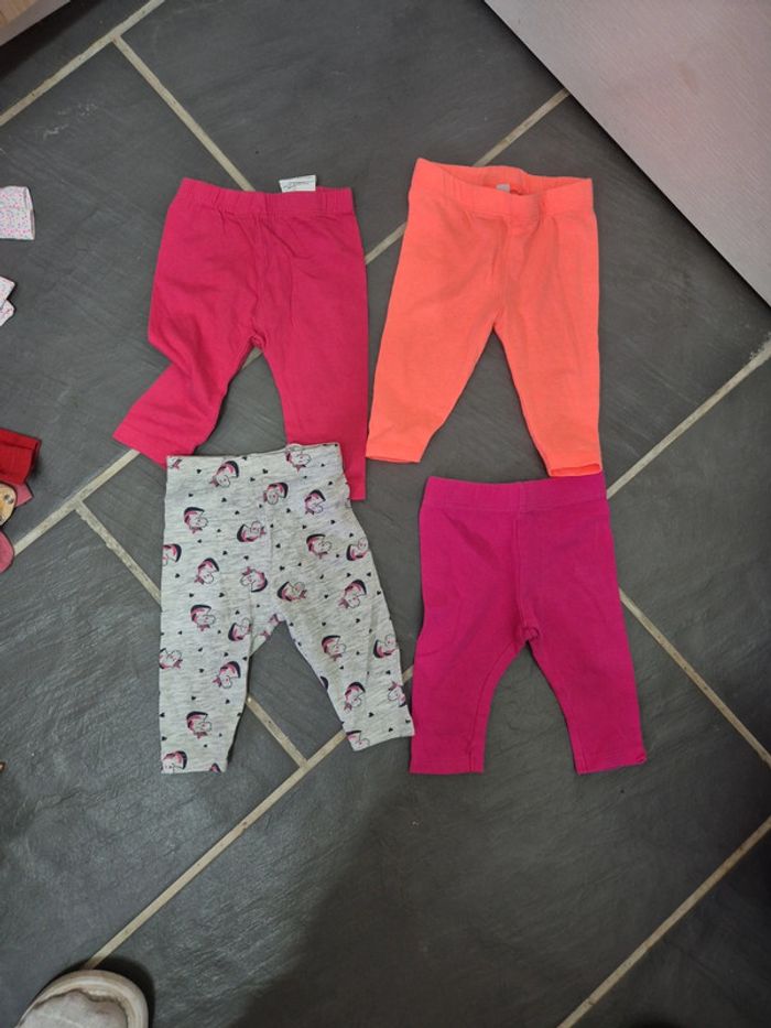 Lot de 4 leggings