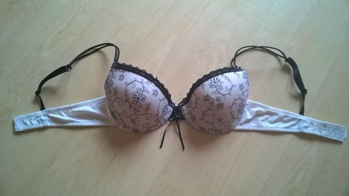 Soutien-gorge blanc, Mim, bonnet 95B, lingerie femme - photo numéro 3