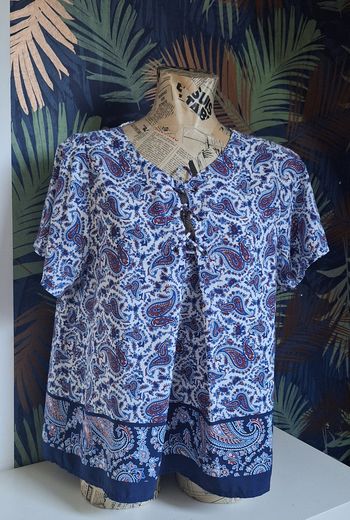 Blouse imprimée 38/M Cache cache