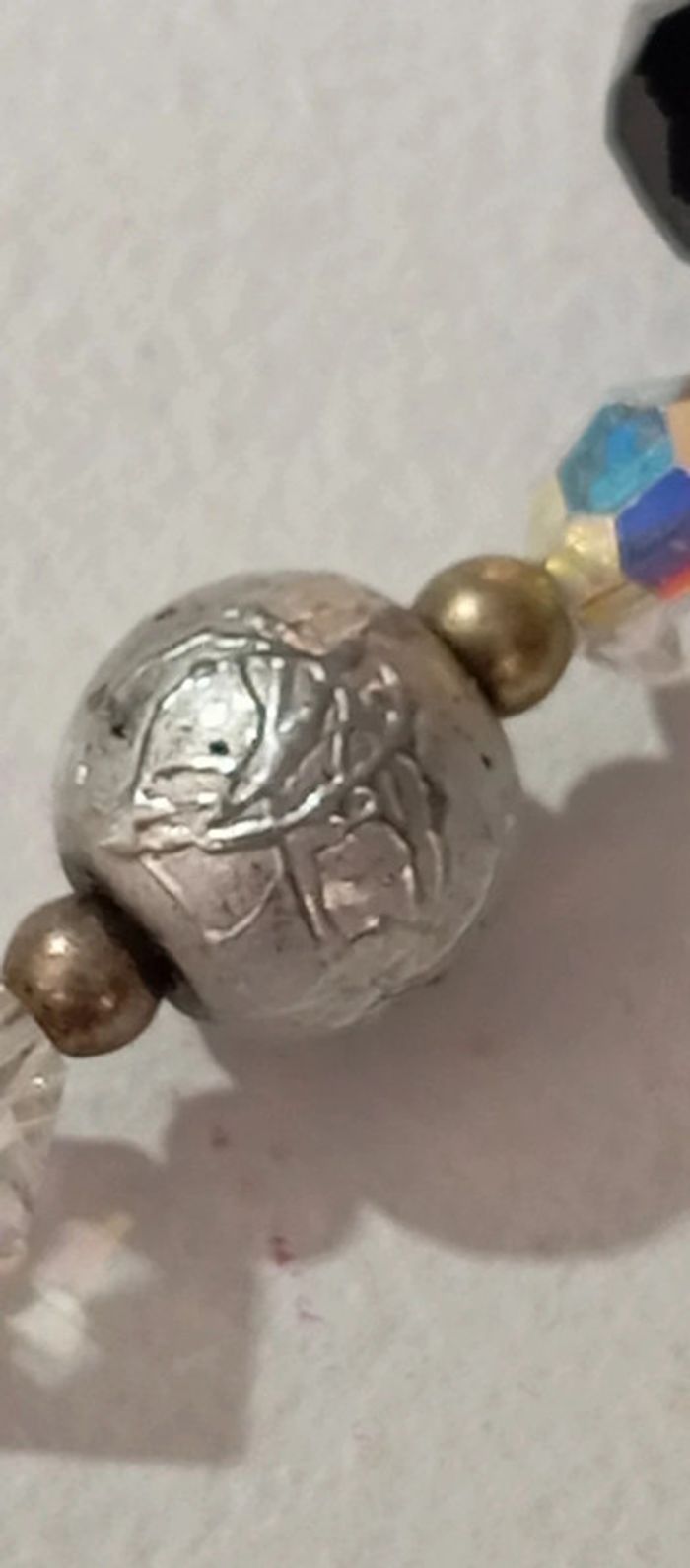 Collier de perles et strass - photo numéro 7