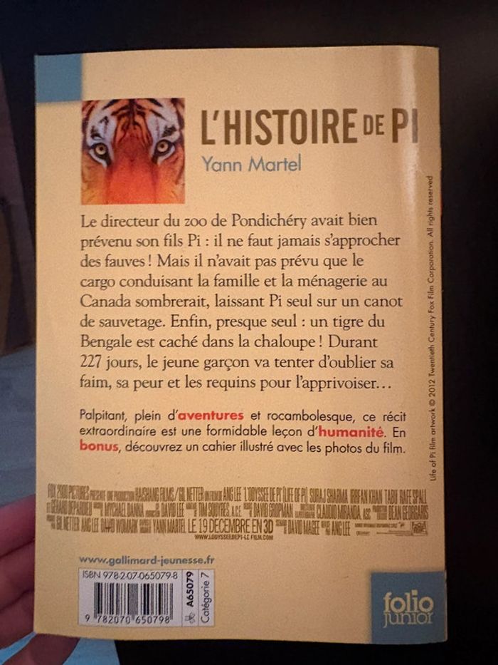 L’histoire de PI - photo numéro 2