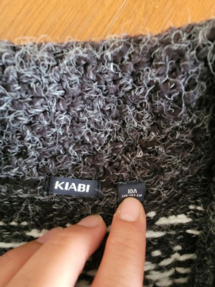 Gilet Kiabi 10 ans - photo numéro 2