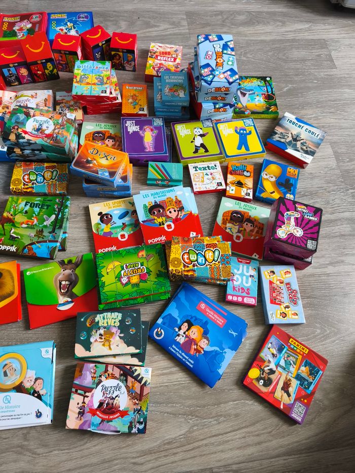 Gros lot 124 jeux macdo - photo numéro 4