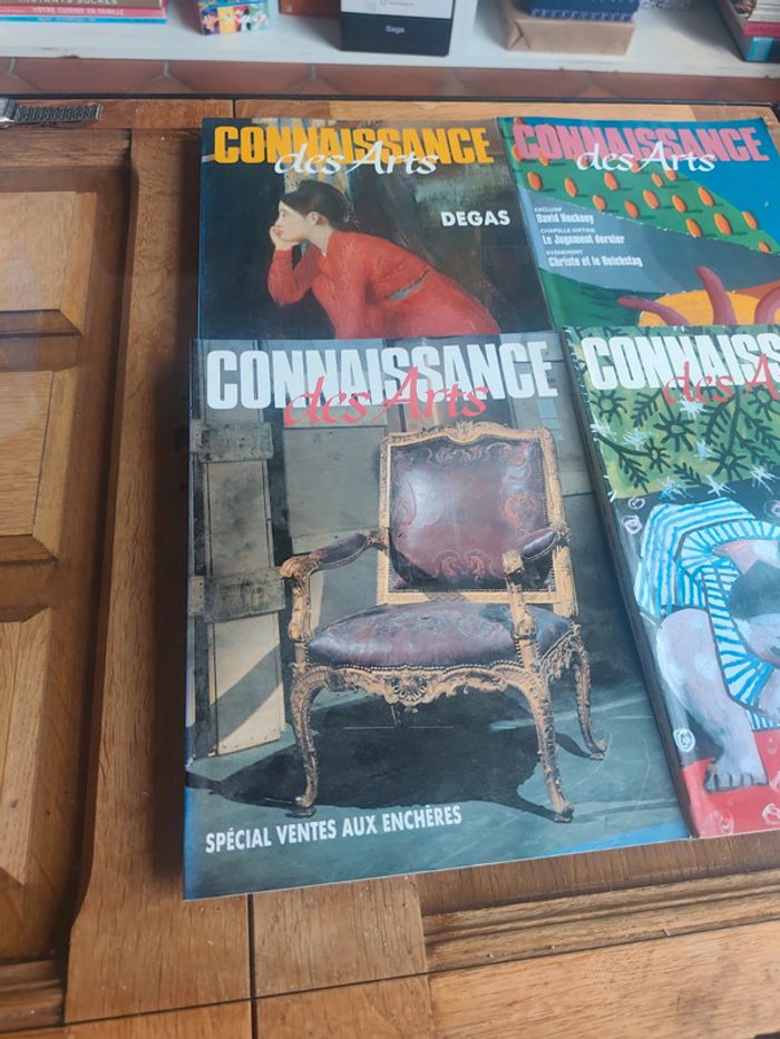 Lot de 4 magazines Connaissance des arts Degas David Hockney - photo numéro 2
