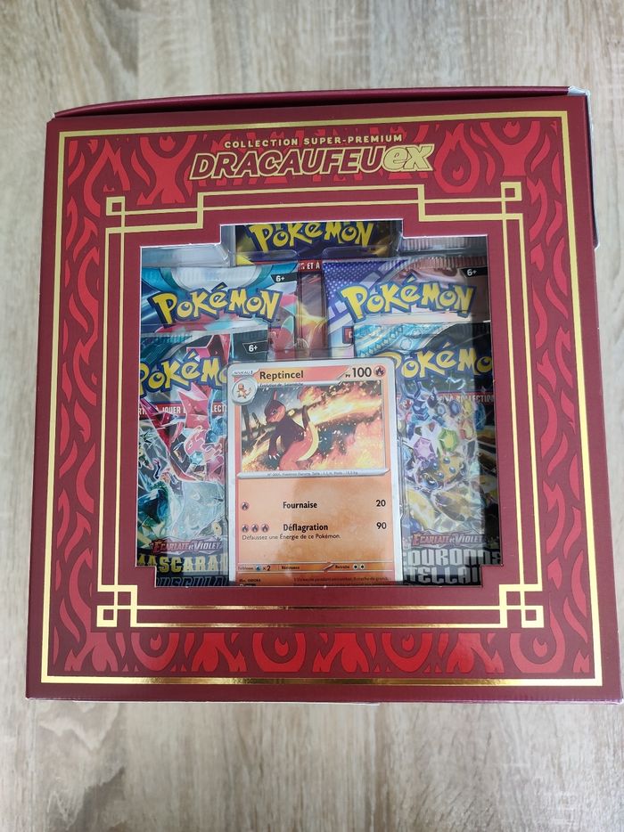 Coffret Super Premium Dracaufeu Ex - photo numéro 3