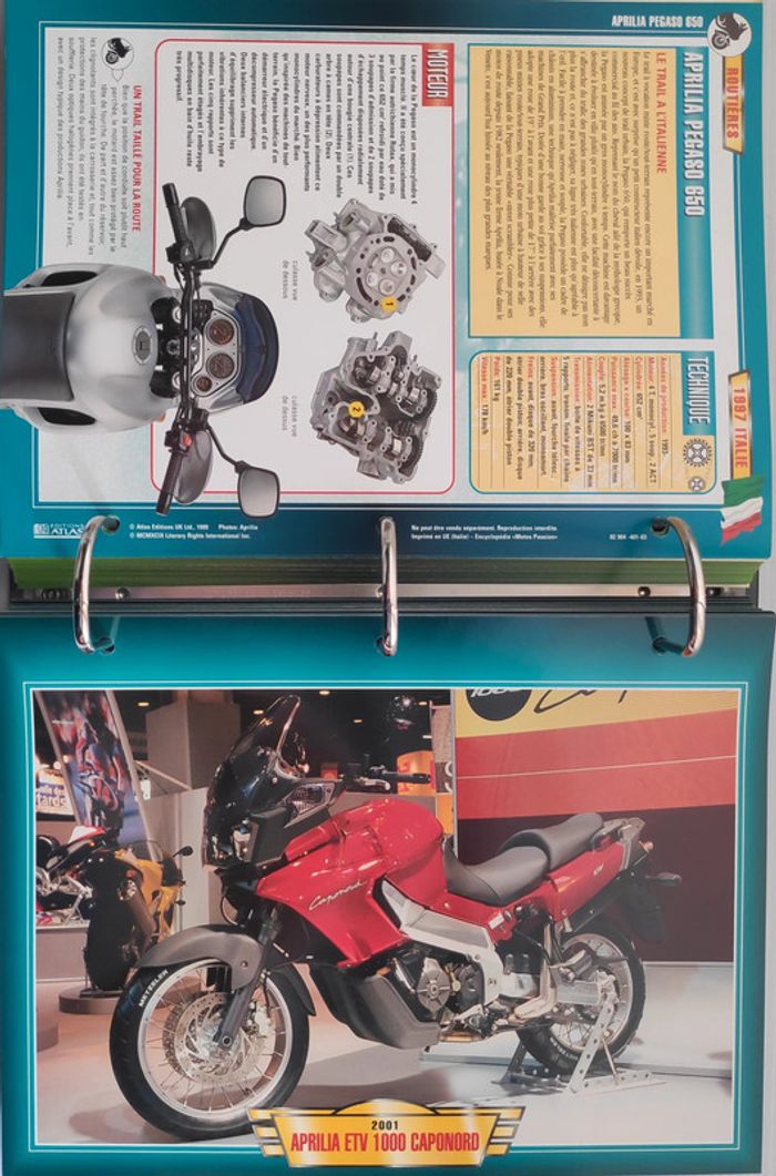 Classeur Motos Passion - Roadsters & Routières (217 fiches) - photo numéro 11