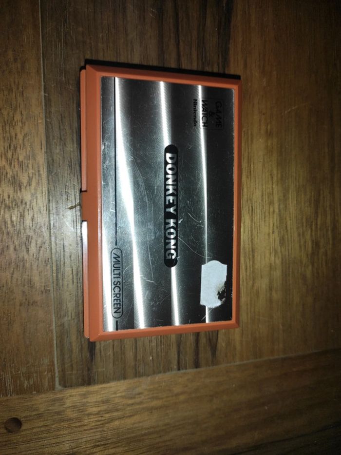 Donkey Kong game and watch Nintendo