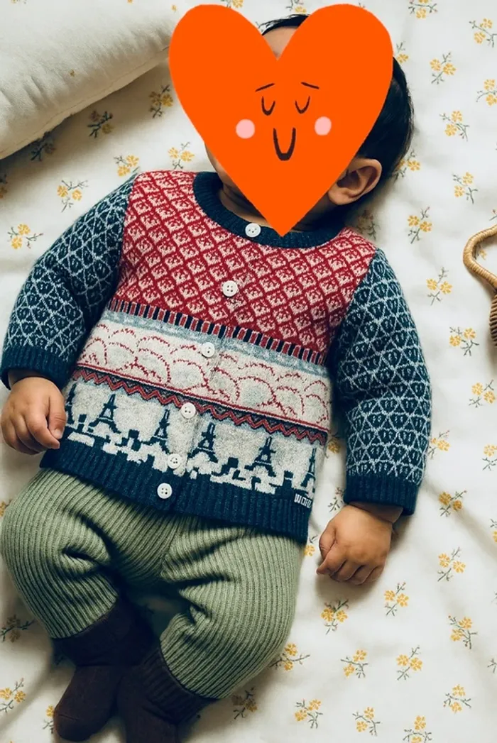 Jolie cardigan maille Kenzo kids 6mois