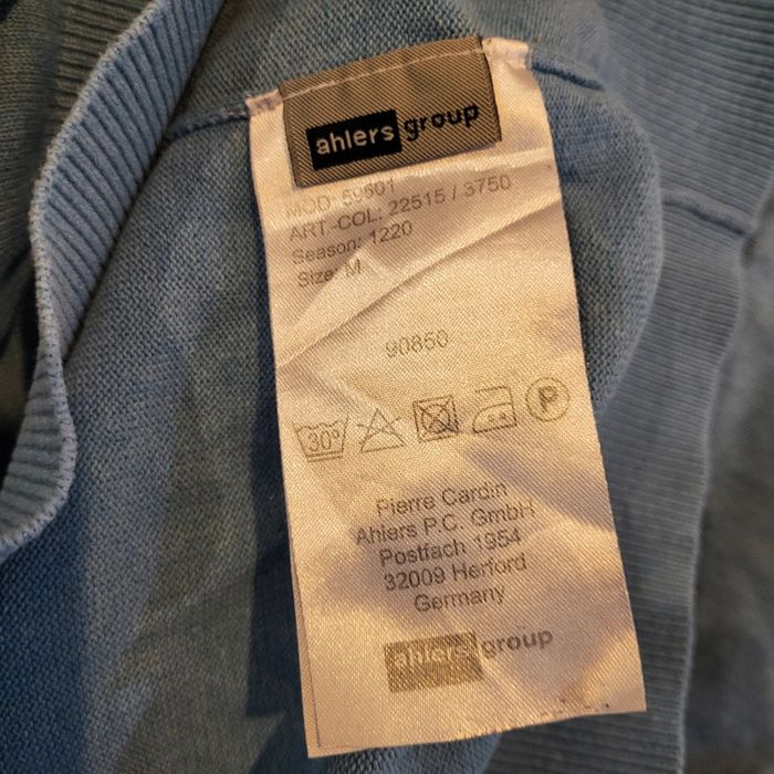 Pull-over Pierre Cardin 👕 Taille M - Logo Brodé à la manche - photo numéro 6