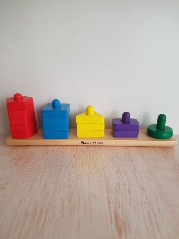 Planche d'activités Melissa&Doug et puzzle bois - photo numéro 2