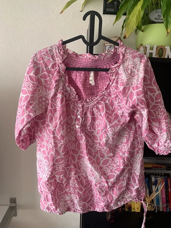 Blouse à fleurs - photo numéro 2