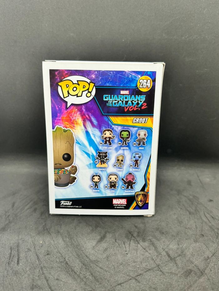 Funko pop marvel guardians of the galaxy groot 264 hot topic - photo numéro 3