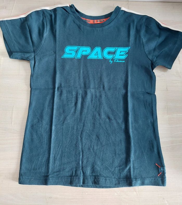 T-shirt écrit SPACE garçon 6/7ans - photo numéro 2