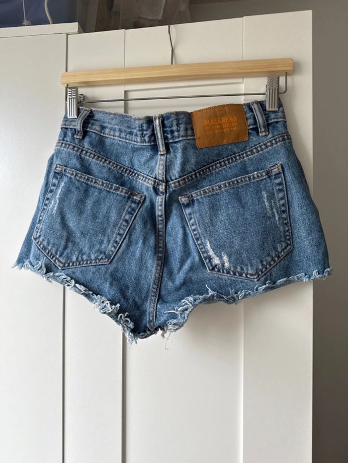 Short en jean pull and bear - photo numéro 5