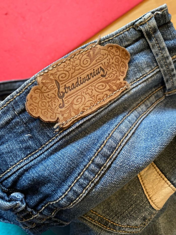 Pantalon jeans stradivarius Taille 36 - photo numéro 8