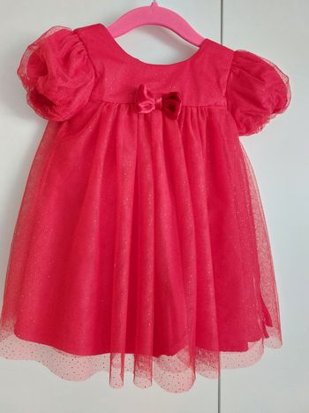 Robe ceremonie bebe rouge