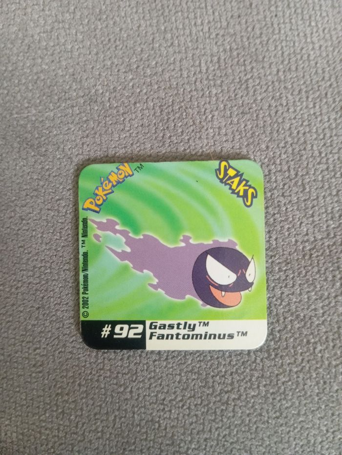 Magnet Pokémon Staks N°92 Fantominus