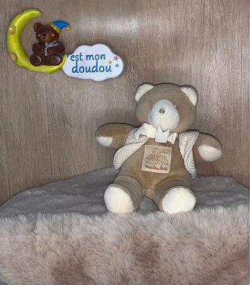 MR153 doudou ours 🐻 Moulin Roty