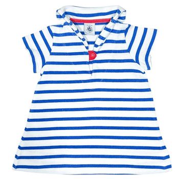Petit Bateau Robe à manches courtes 6 mois