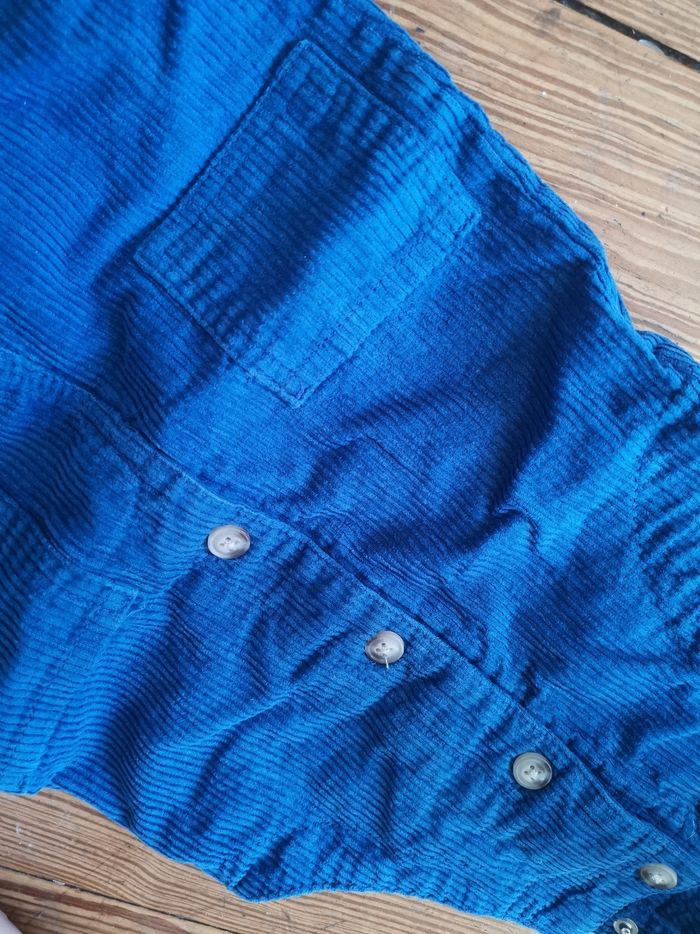 Salopette en velour côtelée - photo numéro 2