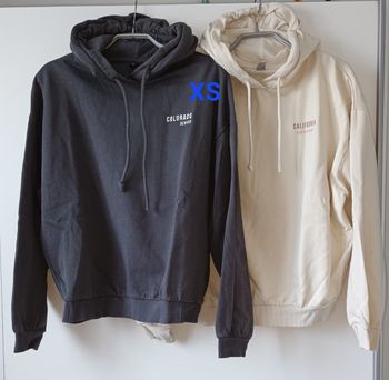 Lot de 2 sweat à capuche