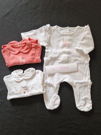 Lot de 3 pièces